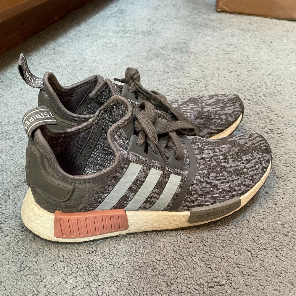 Women Size 8 Grey Adidas NMD